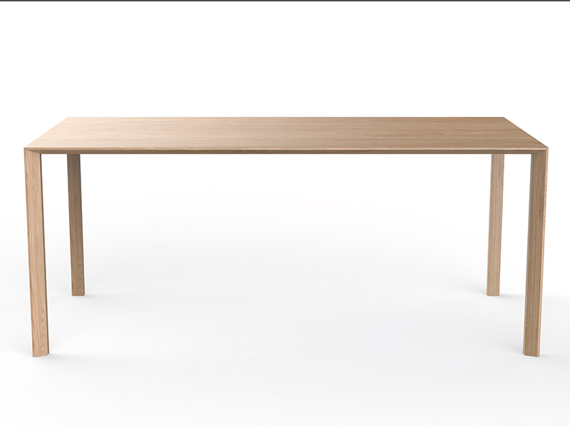 Mesa de comedor de madera Blad