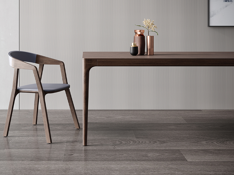 mesa de comedor de madera moderna de taranto